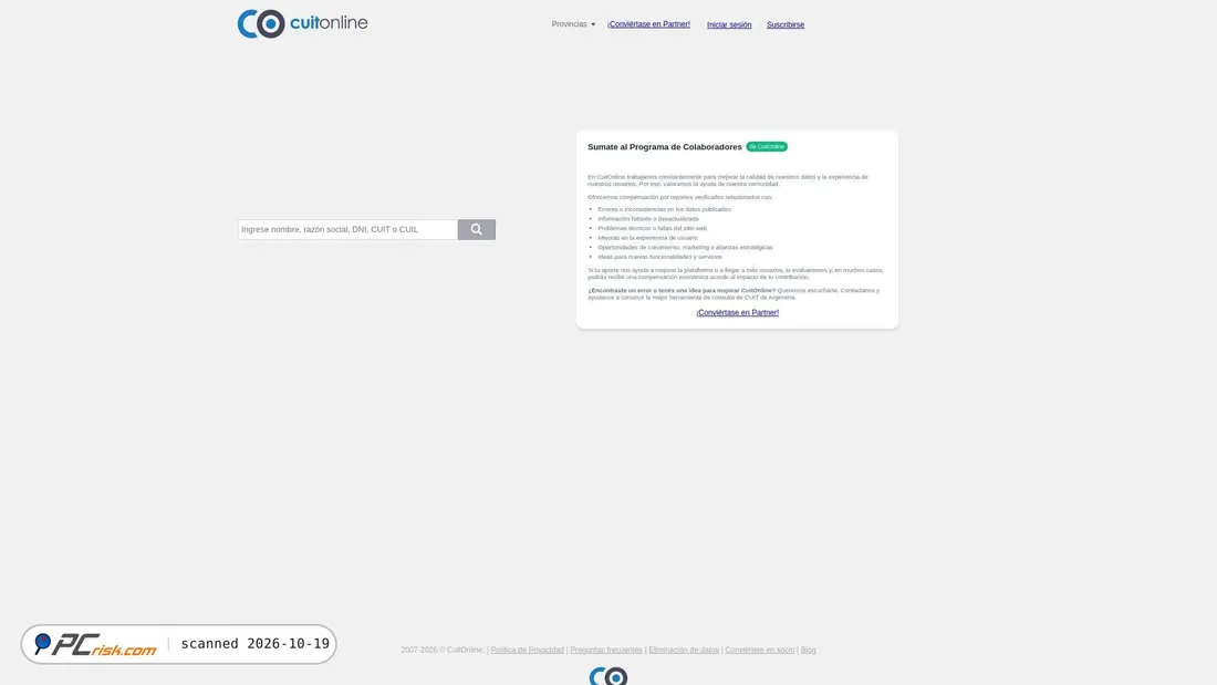 Zrzut ekranu cuitonline.com