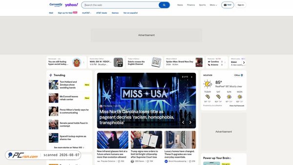 currently.att.yahoo.com screenshot