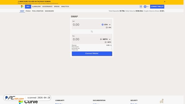 curvie.finance screenshot