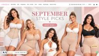 Captura de ecrã de curvyfaja.com