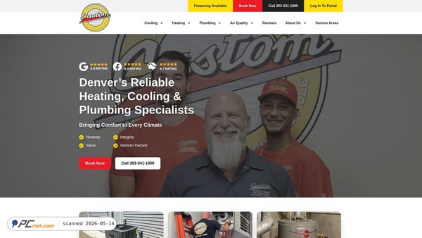 customhpaces.com screenshot