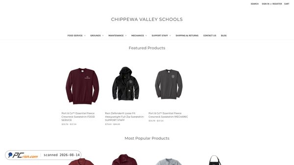 cvsclothing.com screenshot