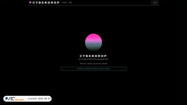 cyberdrop.cr screenshot