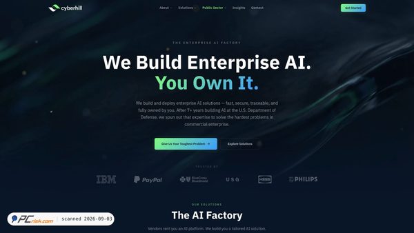 Captura de cyberhillpartners.com
