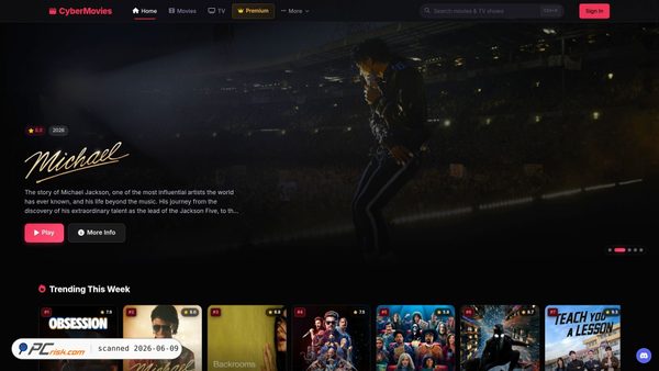 cybermovies.ru screenshot