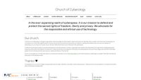 cyberology.church screenshot