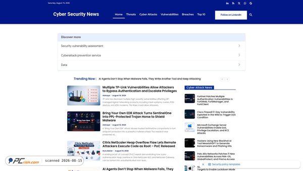 cybersecuritynews.com screenshot