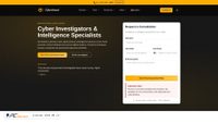 Captura de ecrã de cybertrace.com.au