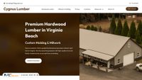 cygnuslumber.kinsta.cloud screenshot