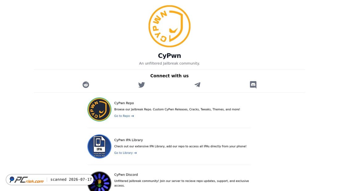 Screenshot of cypwn.xyz
