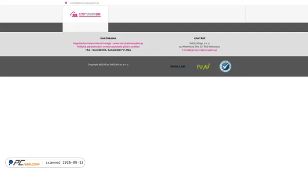 czystyzdrowydom.pl screenshot