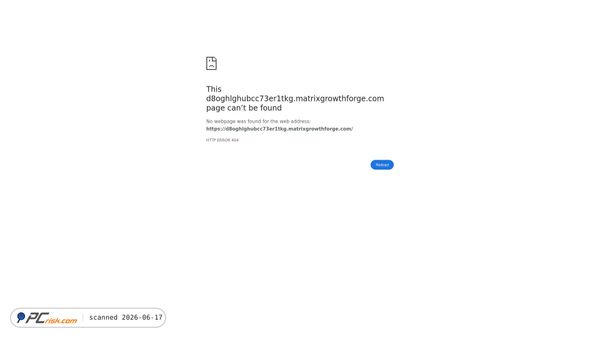 d8oghlghubcc73er1tkg.matrixgrowthforge.com screenshot