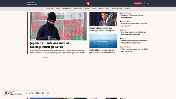 dagensps.se screenshot