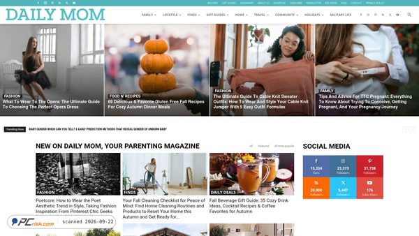 dailymom.com screenshot