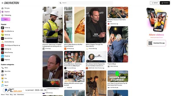 dailymotion.com screenshot
