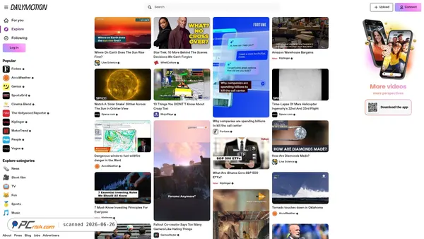 dailymotion.com screenshot