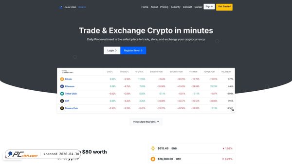 dailyproinvest.com screenshot