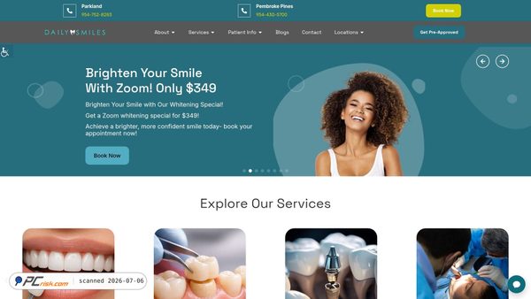dailysmiles.com screenshot