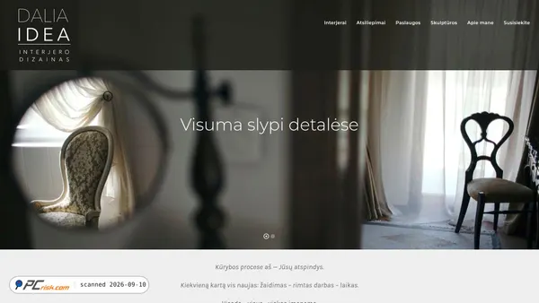 daliaidea.lt screenshot