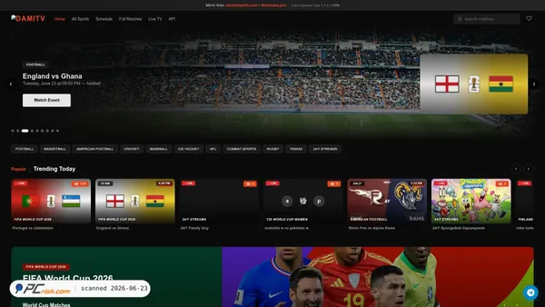 dami-tv.pro screenshot