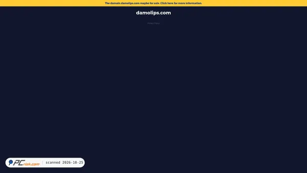 Captura de damolips.com