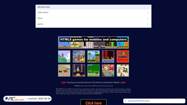 dan-dare.org Screenshot