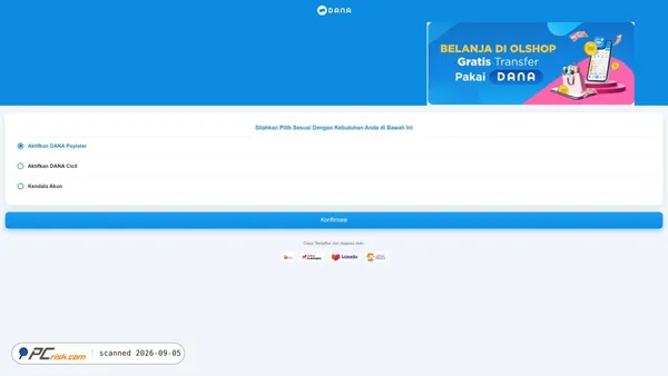 Captura de danaindonesiaa-nel.netlify.app