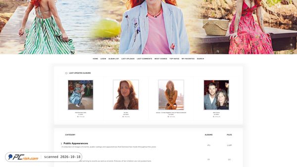 Captura de ecrã de danneel-ackles.com