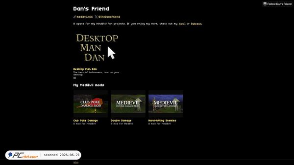 dansfriend.itch.io screenshot