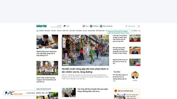 dantri.com.vn screenshot