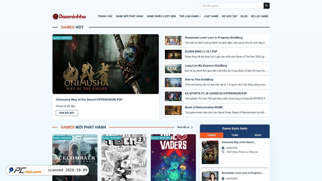 Captura de ecrã de daominhhaa.com