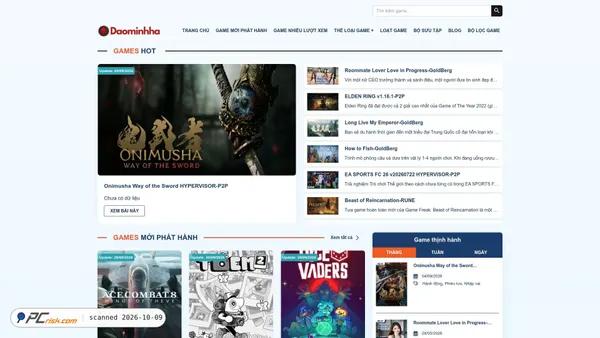 daominhhaa.com Screenshot