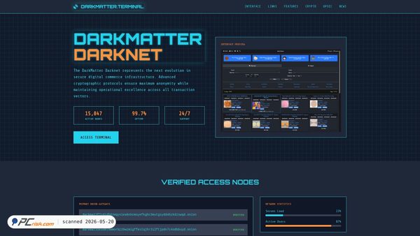 dark-matter.top screenshot