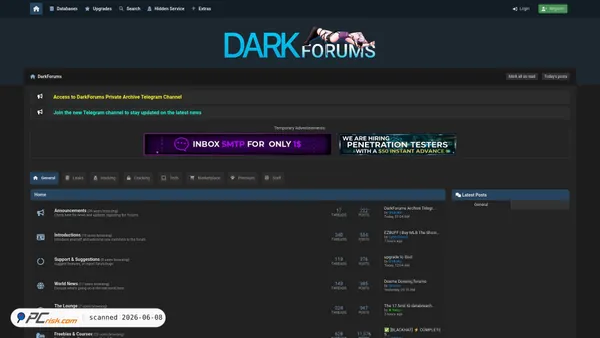 darkforums.su screenshot