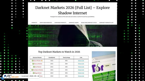darknet-market-links.com screenshot