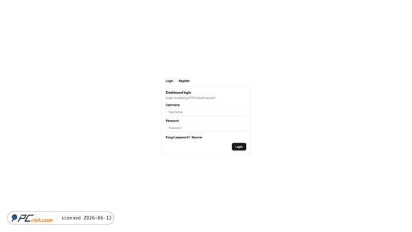 dash.gtps.cloud screenshot