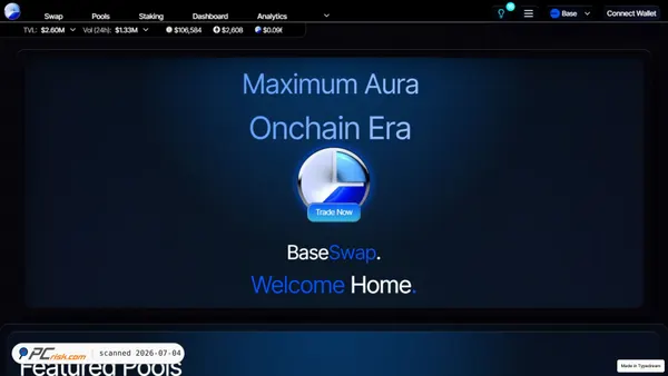dashboard-baseswap-fi.typedream.app screenshot