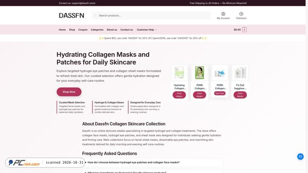 dassfn.store Screenshot