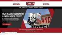 Capture d’écran de davis-signs.com