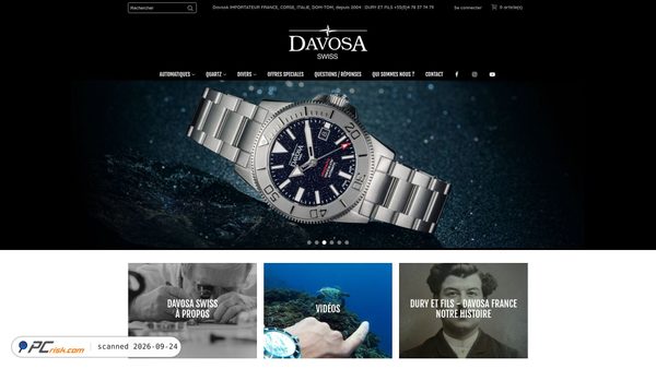 davosa-france.com screenshot