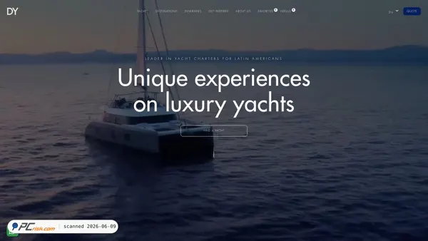 daweyachts.com screenshot