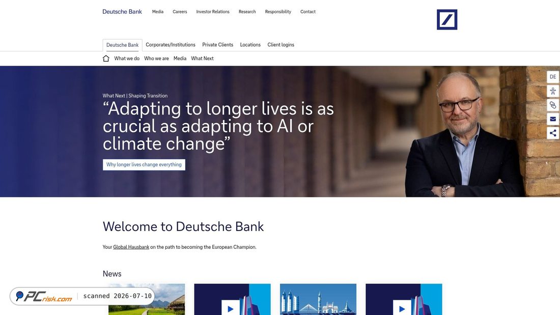 Screenshot of db.com