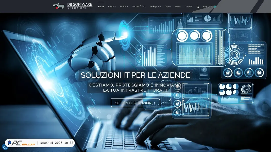 Screenshot of dbsoftware.it