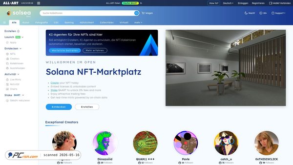 de.solsea.io screenshot