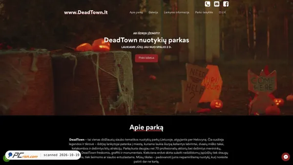 Screenshot di deadtown.lt