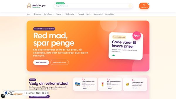 dealshoppen.dk screenshot