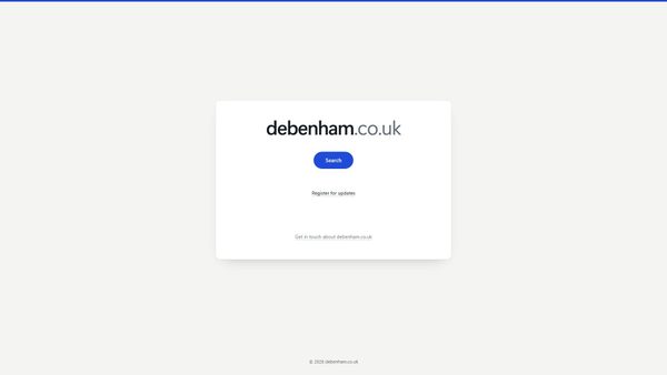 debenham.co.uk screenshot