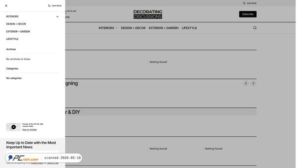 decoratingdiscussions.com screenshot