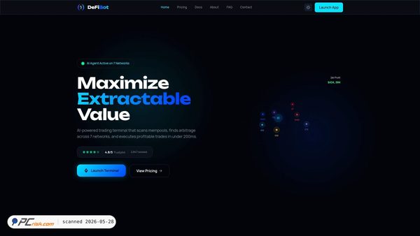 defibot.trade screenshot