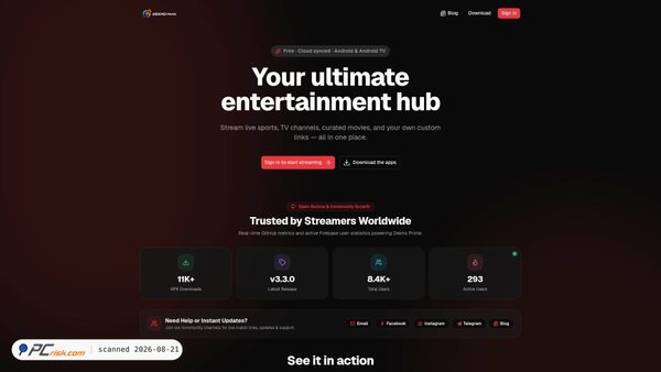 dekhoprime.live screenshot